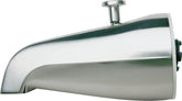 Plumb Pak PP825-31 Bathtub Spout, 9 in L, 4-3/8 in W, 8 in H, 3/4 in Connection, IPS, Chrome Plated